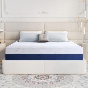 Twirest Memory Foam Mattress ?C Medium Firm Cooling Mattress in a Box, 18/20cm Thick, Breathable Washable Cover, Fiberglass-Free